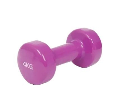 Picture of Premium Quality 4kg Vinyl Dumbbell 1 pcs ( 4 color available ) – Sports & Fitness