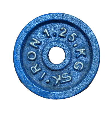 Picture of 1.25kg Dumbbell Plate 1 Pcs - Blue - Sports & Fitness