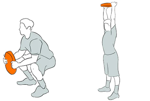 Picture of 10kg Dumbbell Plate 4 Pcs - Sports & Fitness