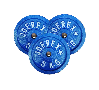 Picture of 5kg Dumbbell Plate 3 Pcs - Blue - Sports & Fitness