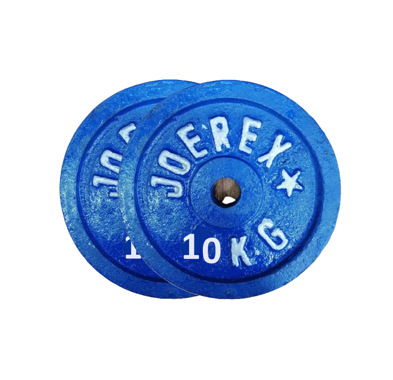 Picture of 10kg Dumbbell Plate 2 Pcs - Blue - Sports & Fitness