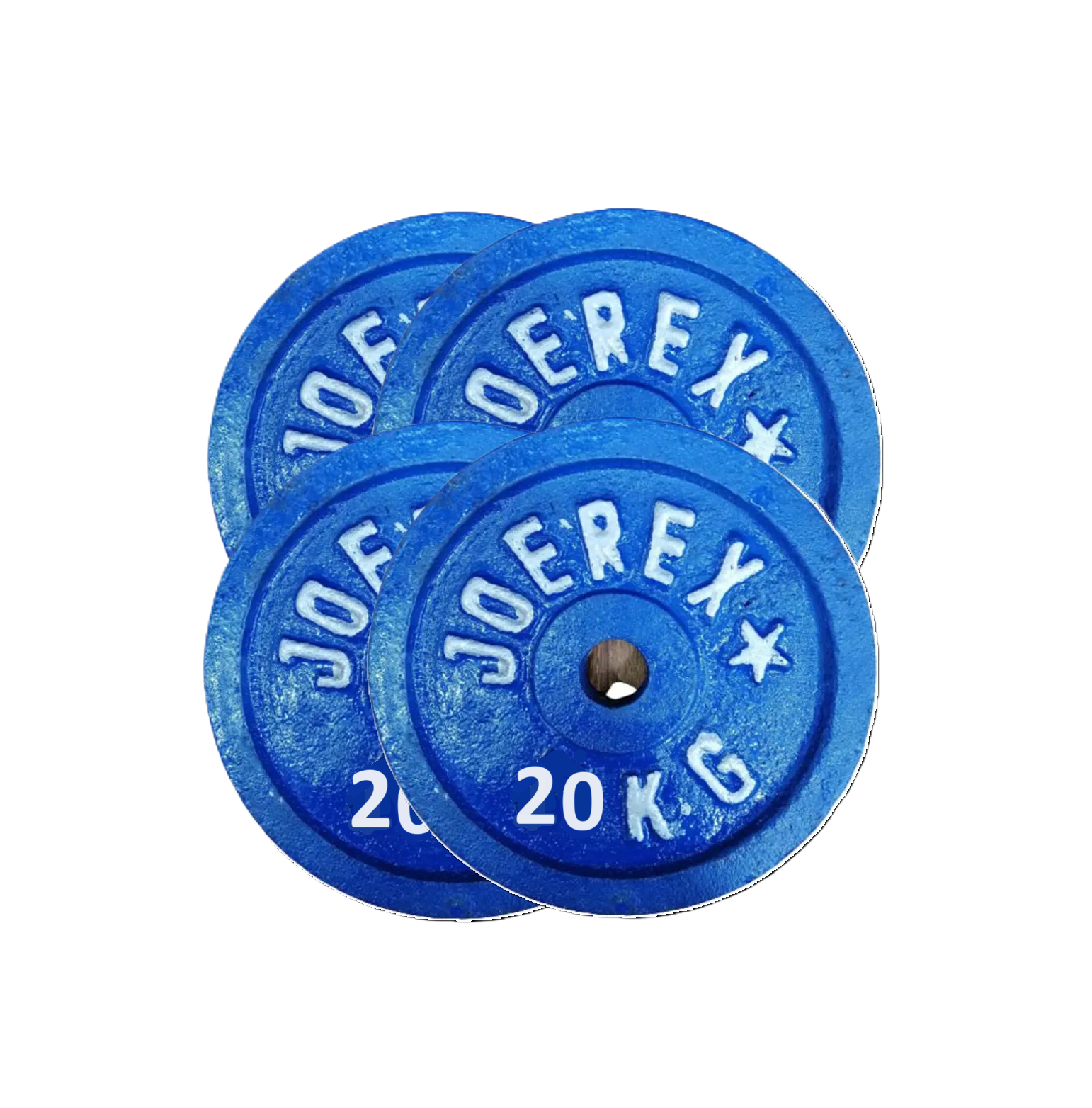Picture of 20kg Dumbbell Plate 4 Pcs - Blue - Sports & Fitness
