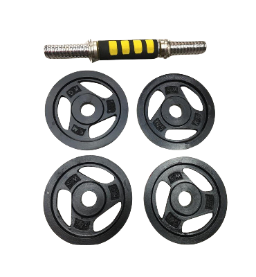 Picture of 5kg (1.25kg * 4pcs) Dumbbell with 10.5 inch Stick & Grip - Sports & Fitness
