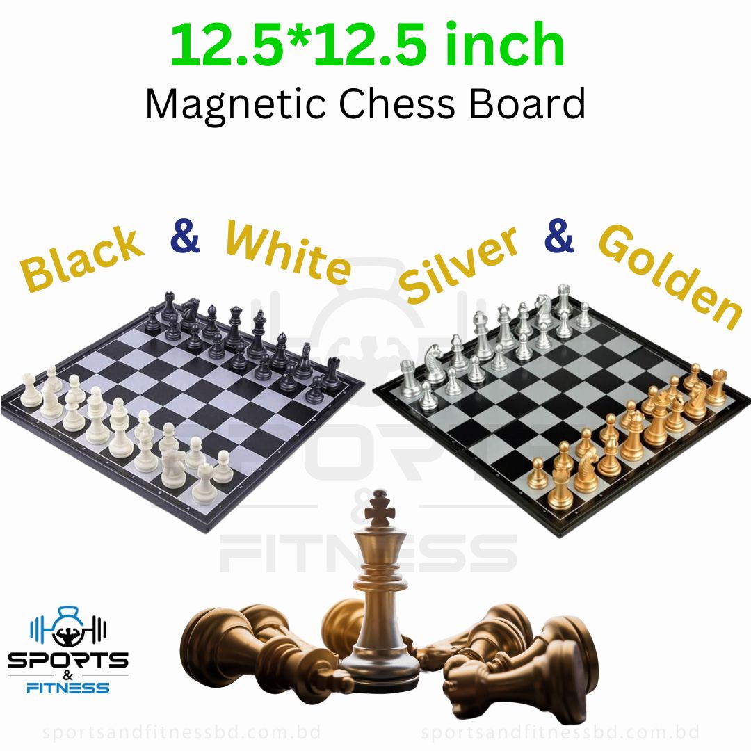 Picture of 12.5 inch / 31.75 cm Premium Quality Magnetic Chess board - Sports & Fitness