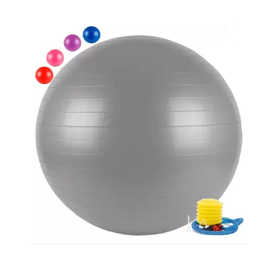 Picture of Chinese 75cm Plain Yoga Ball / Gym Ball with Pumper Multicolor - Sports & Fitness