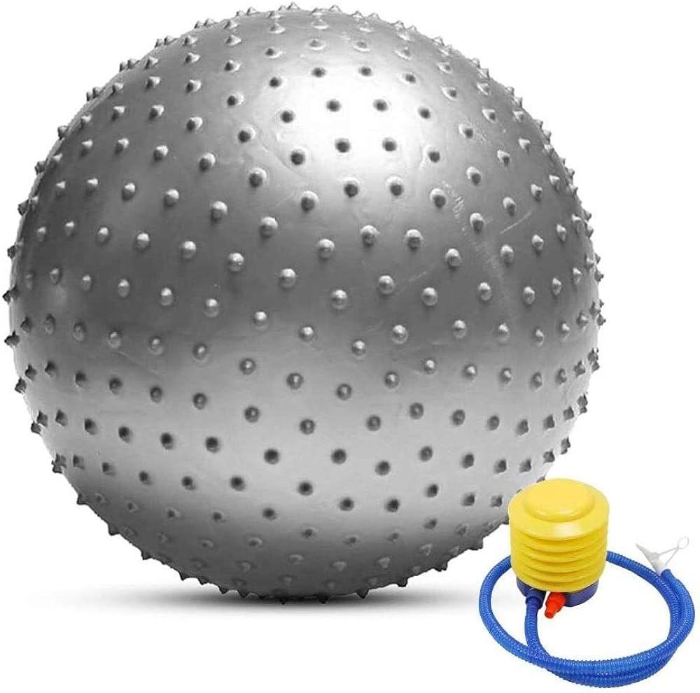 Picture of Big Size Chinese Gym Ball Yoga Fitness Ball With Pumper Pimpled / Guti / Dotted / Bubble  75cm   - Sports & Fitness