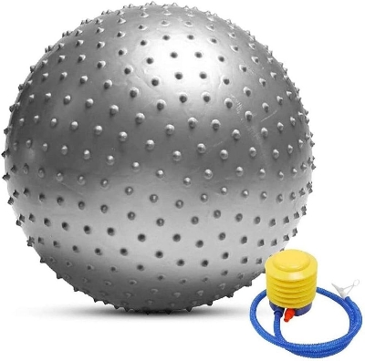 Picture of Big Size Chinese Gym Ball Yoga Fitness Ball With Pumper Pimpled / Guti / Dotted / Bubble  75cm   - Sports & Fitness
