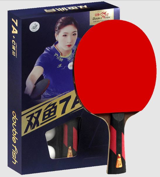 Picture of 1pcs Double Fish Table Tennis Racket 7AC - Sports & Fitness