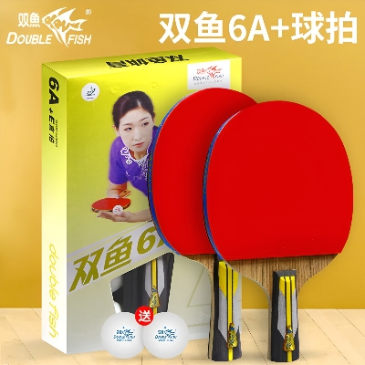 Picture of 1 pcs Table Tennis Bat Double Fish 6AC - Sports & Fitness