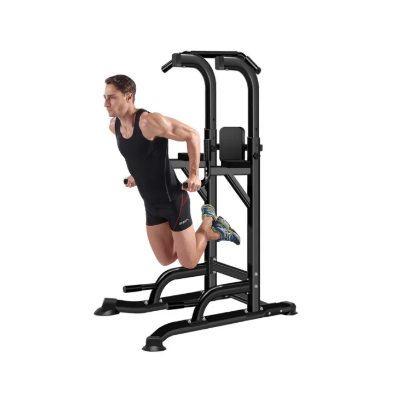 Picture of AB Tower Dip Station Power Tower & Chin Up Home Use Exercise - Sports & Fitness