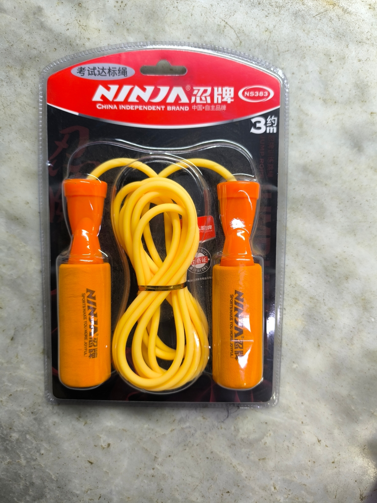 Picture of Ninja Jump Rope / Skipping Rope Orange Color - Sports & Fitness