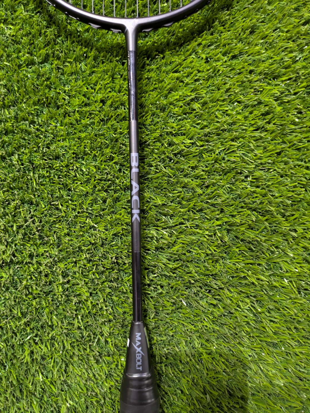 Picture of MAXBOLT BLACK With String Badminton Racket Bat (Korea Imported) - Sports & Fitness