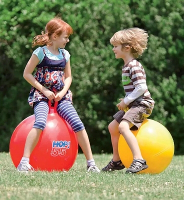Picture of Kids Jumping Hop Ball 55 cm 1pcs - Multicolor - Sports & Fitness