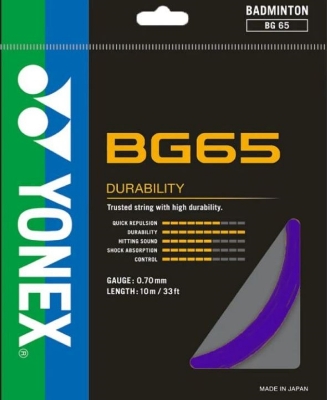 Picture of Yonex Bg 65 Badminton  String - Sports & fitness
