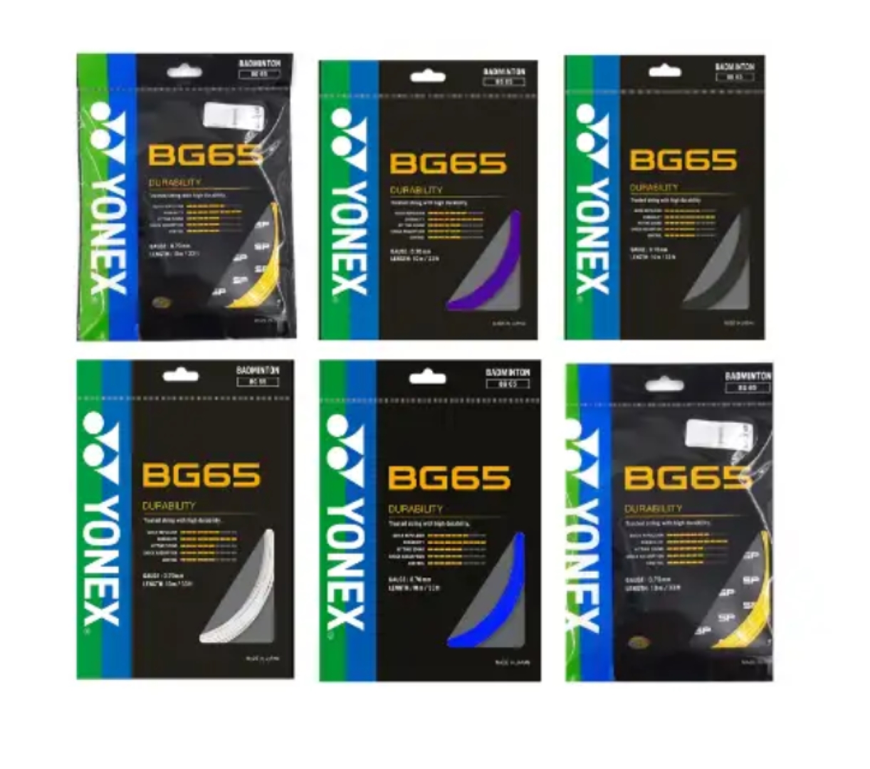 Picture of Yonex Bg 65 Badminton  String - Sports & fitness