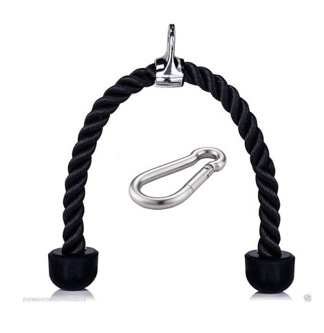Picture of Exercise Triceps Rope With Hook - Sports & Fitness