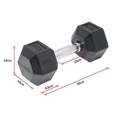 Picture of 10kg Hex Dumbbell 1pcs / Single