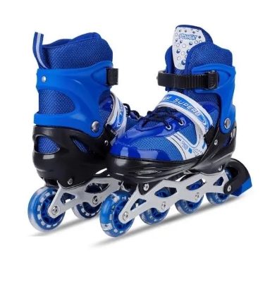 Picture of Inline roller skates shoes 1 Pair (38-41)- Blue Color - Sports & Fitness