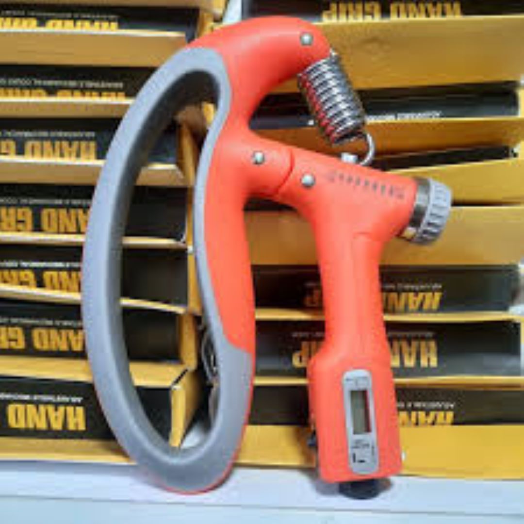 Picture of Adjustable Heavy Counting Grips 10-100Kg (Orange) - Sports & Fitness