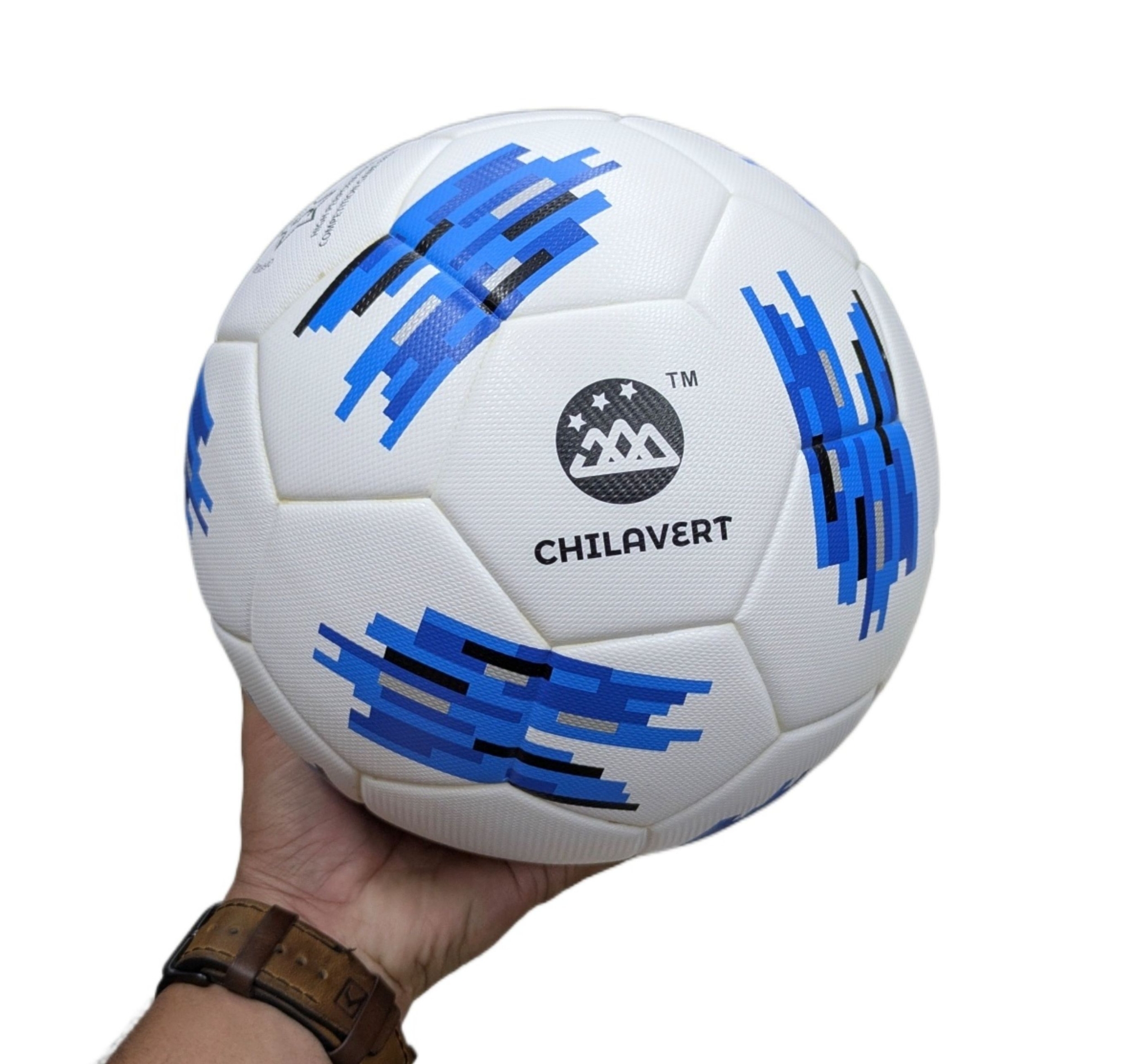 Picture of Foam Coated Football With Blue Accents - Sports & Fitness