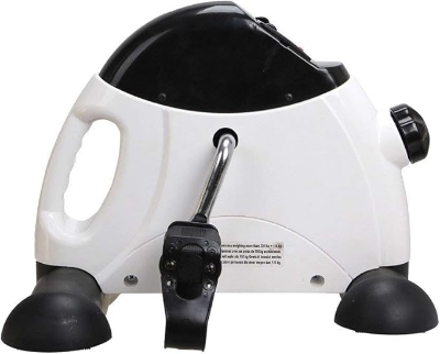 Picture of Magnetic Exercise Bike Portable Pedal Exerciser Gym Fitness Leg Arm Training Adjustable Resistance with LCD Display for Women and Men