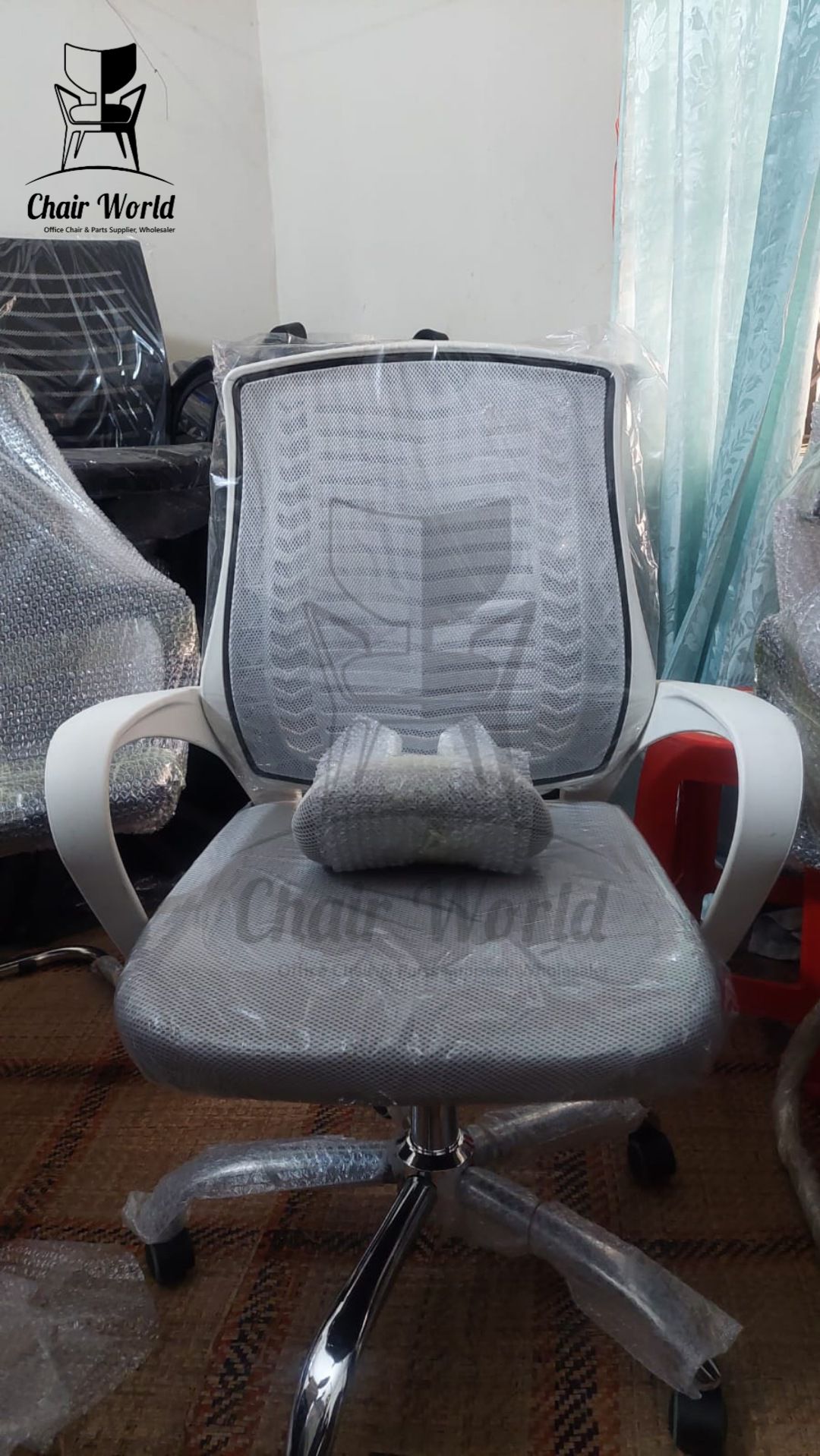 Picture of V-Mesh Revolving Chair (CW-EC-05WAsh)