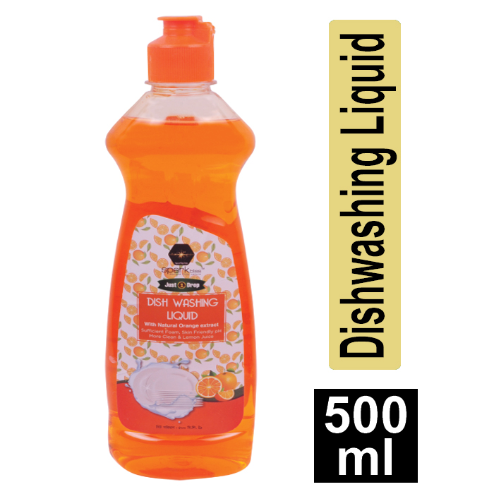 Picture of Spark bliss Dish Wash Liquid Orange - 500ml