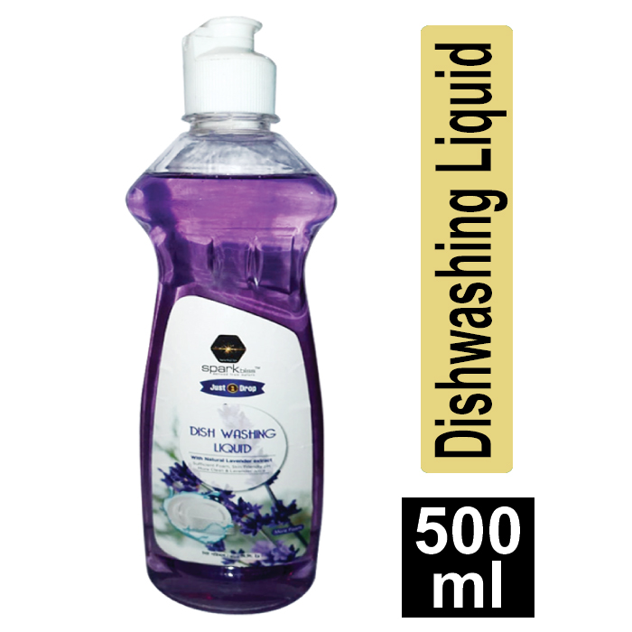 Picture of Spark bliss Dish Wash Liquid Natural Lavender Extra 500ml