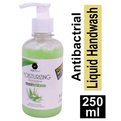 Picture of Spark bliss Moisturizing aloe vera liquid hand wash ANTI-BACTERIAL Hand wash - 250ml