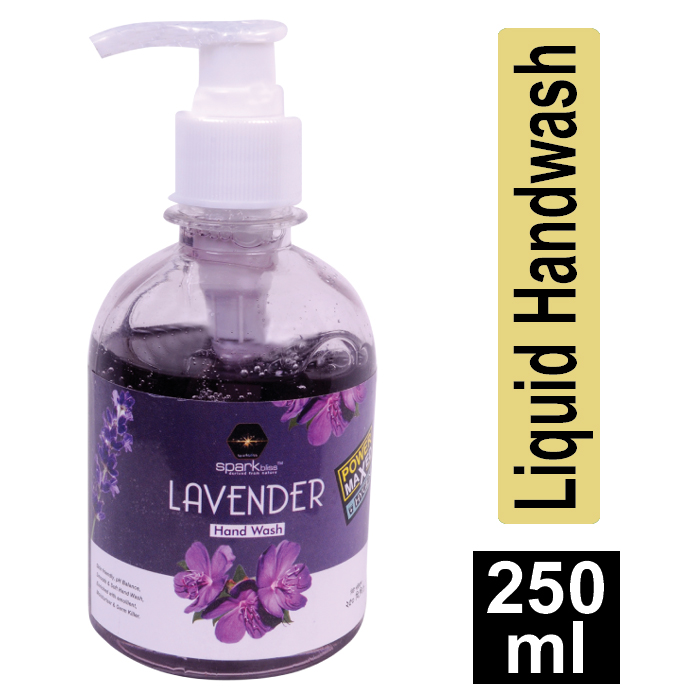 Picture of Spark bliss Lavender liquid hand wash Surfactant Based hand wash -250ml