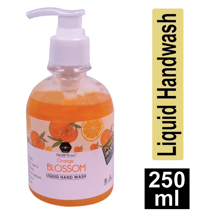 Picture of Spark bliss Orannge blossom liquid hand wash Surfactant Based hand wash -250ml