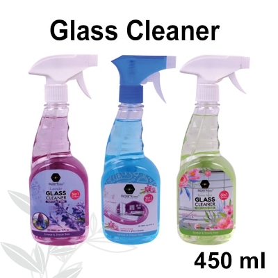 Picture of Spark bliss Blue Glass Cleaner Spray Ultra Shine Formula for TV, Electronics, Fridge, Laminated Furniture, Mirror, Car Windshield - glass cleaner - 450ml