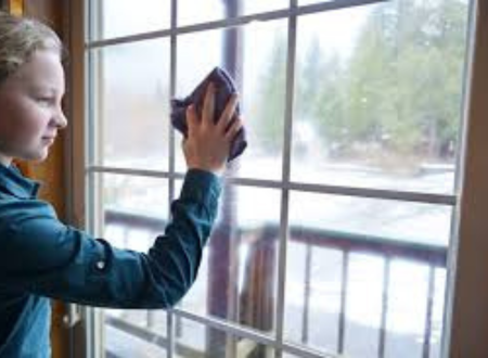 Picture of Spark bliss Blue Glass Cleaner Spray Ultra Shine Formula for TV, Electronics, Fridge, Laminated Furniture, Mirror, Car Windshield - glass cleaner - 450ml