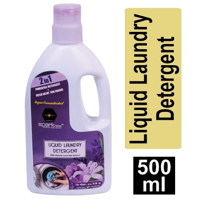 Picture of Spark Bliss Lavender Liquid Laundry Detergent/Cloth Wash - 500ml