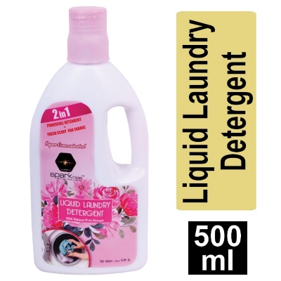 Picture of Spark Bliss Pink Liquid Laundry Detergent/Cloth Wash - 500ml