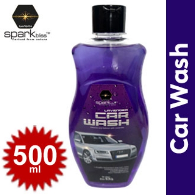 Picture of Sparkbliss Car Wash Lavender Fragrance | Blose Clean & Shine | Protect, Clean and Refresh Your Ride- 500ml
