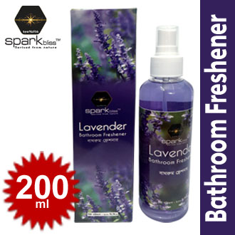 Picture of Spark Bliss Lavender Natural Bathroom Freshner Spray- 200ml
