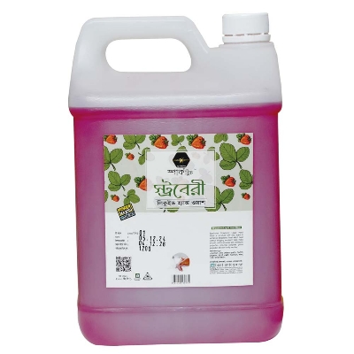 Picture of Sparkbliss Strawberry liquid hand wash Surfactant Based hand wash - 5ltr