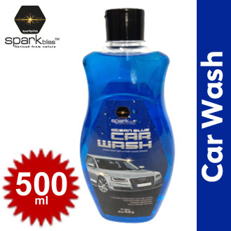 Picture of Sparkbliss Car Wash Ocean Blue With Sweet Fragrance | Blose Clean & Shine | Protect, Deep Clean With a Fresh Ocean Breeze- 500ml