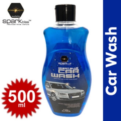 Picture of Sparkbliss Car Wash Ocean Blue With Sweet Fragrance | Blose Clean & Shine | Protect, Deep Clean With a Fresh Ocean Breeze- 500ml