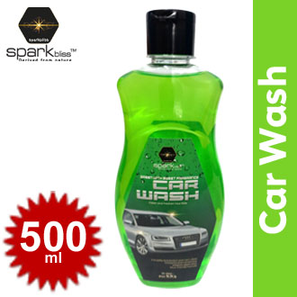 Picture of Sparkbliss Car Wash Green With Sweet Fragrance | Blose Clean & Shine | Protect, Clean and Freshen Your Ride- 500ml