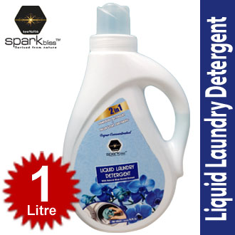 Picture of Spark Bliss Pink Liquid Laundry Detergent/Cloth Wash - 1Ltr