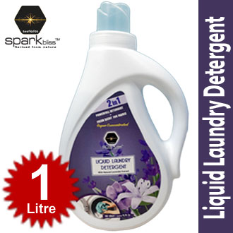 Picture of Spark Bliss Lavender Liquid Laundry Detergent/Cloth Wash - 1Ltr