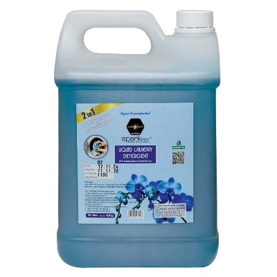 Picture of Spark Bliss Orchid Liquid Laundry Detergent/Cloth Wash - 5Ltr