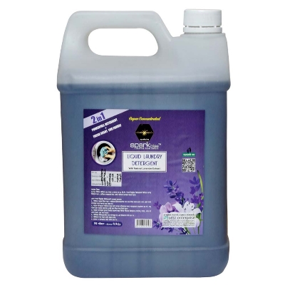 Picture of Spark Bliss Lavender Liquid Laundry Detergent/Cloth Wash - 5Ltr