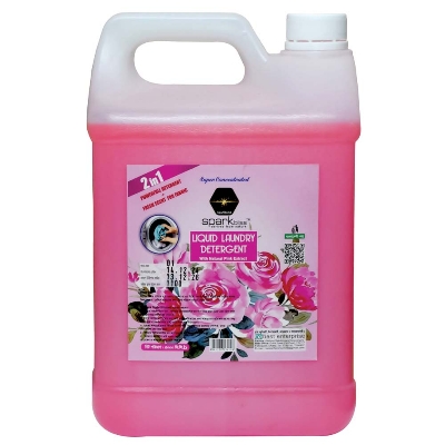 Picture of Spark Bliss Pink Liquid Laundry Detergent/Cloth Wash - 5Ltr