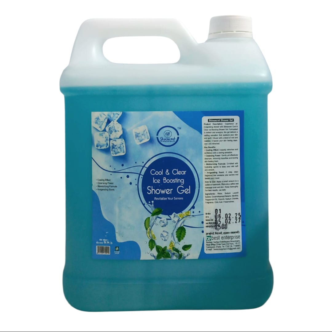 Picture of Skin Secret & Skincare Cool&Clear Ice Boosting Revitaliza Senses Long Lasting Moisture & Absolute relax Health refreshment used for Both Male/ Female - 5000ml