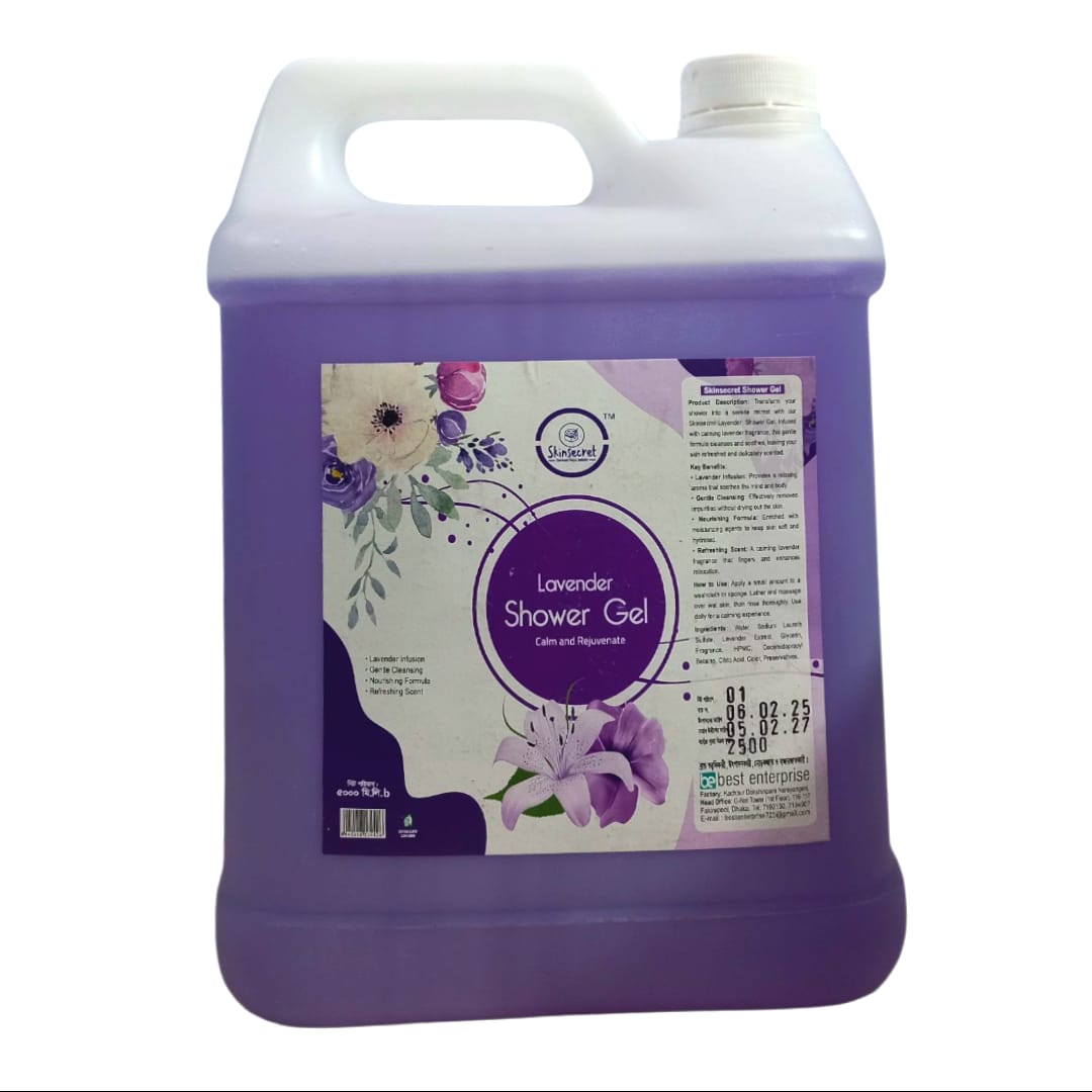 Picture of Skin Secret & Skincare Lavender Clam & Rejuvenate Long Lasting Moisture & Absolute relax Health refreshment used for Both Male/ Female - 5000ml