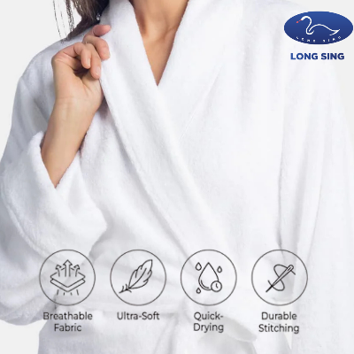 Buy longsingbathrobe  at price in Bangladesh