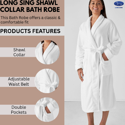 Buy longsingbathrobe  at price in Bangladesh